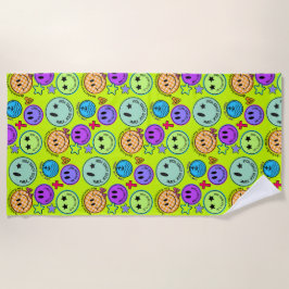 Kommen Sie zum Hafen Lächeln Handtuch