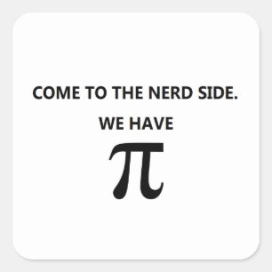 "Kommen Sie zum Nerd" Aufkleber