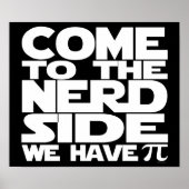 Kommen Sie zum Nerd Seite haben wir Pi (klein) Poster (Vorne)