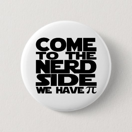 Kommen Sie zum Nerd und wir haben Pi Button (Vorderseite)