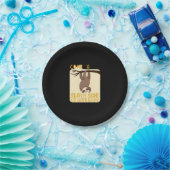 Kommen Sie zum Sloth Side T - Shirt - Funny Sloth  Pappteller (Party)