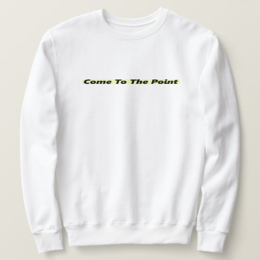 Kommen Sie zum T - Shirt Point - Bold Statement (Design vorne)