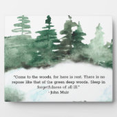 Kommen Sie zum Waldratzerwald Fotoplatte (Vorderseite)