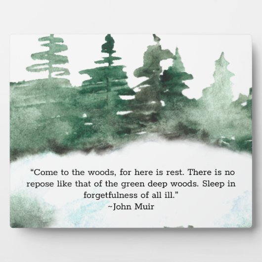 Kommen Sie zum Waldratzerwald Fotoplatte (Vorderseite)