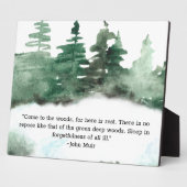 Kommen Sie zum Waldratzerwald Fotoplatte (Seite)