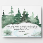 Kommen Sie zum Waldratzerwald Fotoplatte (Vorderseite)