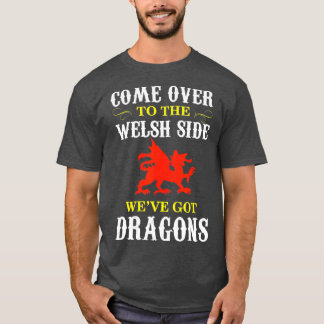 Kommen Sie zum walisischen Wales Dragon T-Shirt