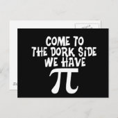 Kommen Sie zur Depp-Seite...Wir haben PI Postkarte (Vorne/Hinten)