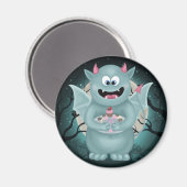 Kommen Sie zur dunklen Seite Magnet (Vorderseite/Rückseite)