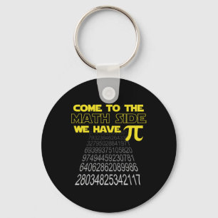 Kommen Sie zur Mathe-Seite, wir haben Pi Funny Pi Schlüsselanhänger