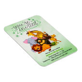 Kommen Sie zur Pack Safari Animal Party Einladung Magnet (Rechte Seite)