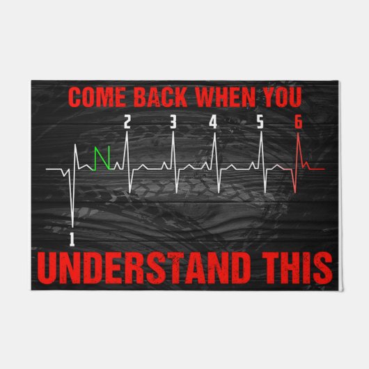 Kommen Sie zurück, wenn Sie das verstehen Fußmatte (Vorderseite)