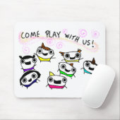 "Kommen Spiel mit uns " Mousepad (Mit Mouse)