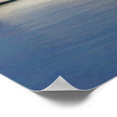 Kommen und Gehen vom Meer Poster (Ecke)