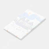 Kommen wir nach Amsterdam Post-it Klebezettel (angewinkelt)