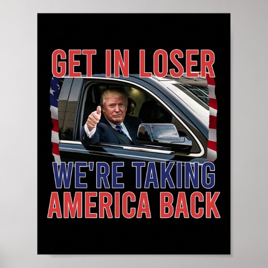 Kommen wir weniger und wir bringen Amerika zurück Poster (Vorne)