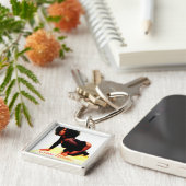 Kommen Zuhause Schlüsselanhänger (Seite)