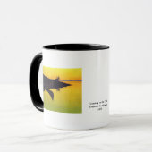 Kommen zum Anruf ~ Frederic Remington Tasse (Vorderseite Links)