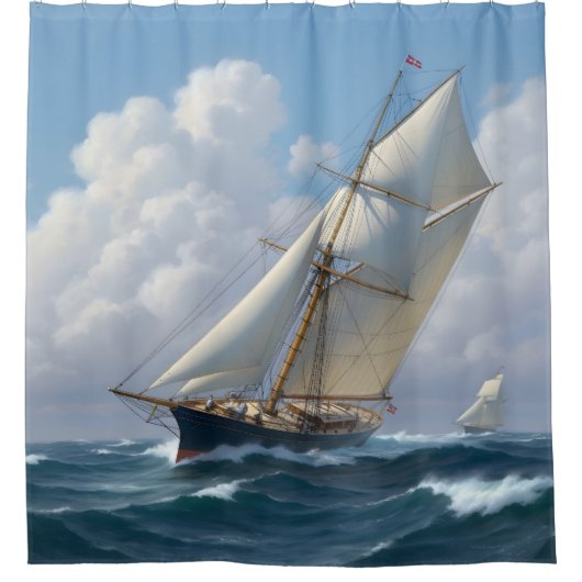 kommend duschvorhang (Vorderseite)