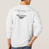 "Kommend zu einem Altar nahe Ihnen!" Theresa T-Shirt (Rückseite)