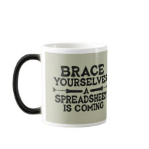 Kommende Tabellenkalkulation - Spaß für lustige Bu