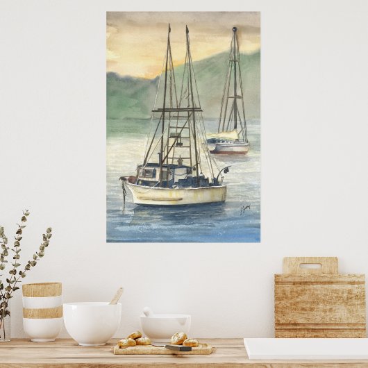 kommende Zuhause Poster (Küche)