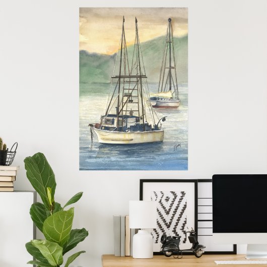 kommende Zuhause Poster (Heimbüro)