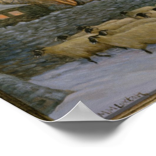 kommende Zuhause Poster (Ecke)