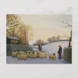 kommende Zuhause Postkarte