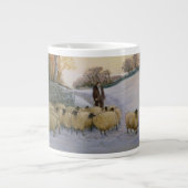 Kommendes Zuhause Jumbo-Tasse (Vorderseite)