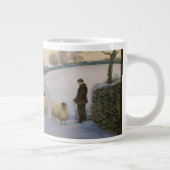 Kommendes Zuhause Jumbo-Tasse (Rechts)