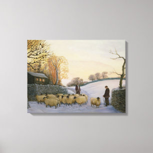 Kommendes Zuhause Leinwanddruck