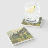 Kommendes Zuhause vom Krieg, 1859 Steinuntersetzer (Seitenansicht)