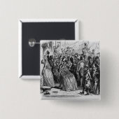 Kommendes Zuhause von der Kirche Button (Vorne & Hinten)