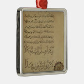 Kommentar auf dem Koran Khurasan Silbernes Ornament (Rechts)