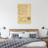 Kommentar zum Koran Khurasan Leinwanddruck (Insitu (Schlafzimmer))