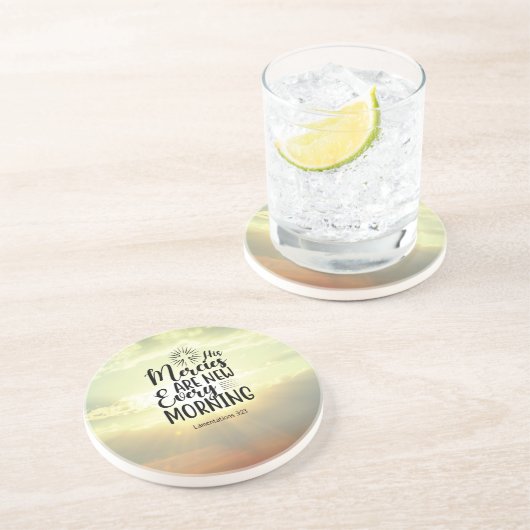 Kommentare 3:23 Seine Gnaden jeden Morgen neu Getränkeuntersetzer (Seite)