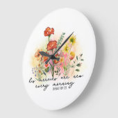 Kommentare 3:23 Seine Gnaden jeden Morgen neu Große Wanduhr (Winkel)