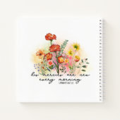 Kommentare 3:23 Seine Gnaden jeden Morgen neu Notizblock (Rückseite)