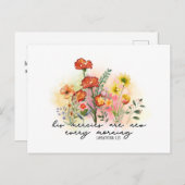 Kommentare 3:23 Seine Gnaden jeden Morgen neu Postkarte (Vorne/Hinten)