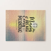 Kommentare 3:23 Seine Gnaden jeden Morgen neu Puzzle (Horizontal)