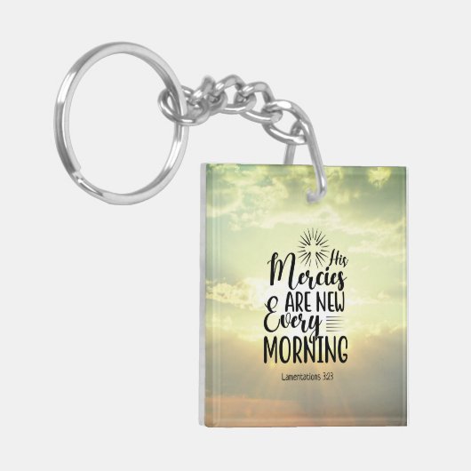 Kommentare 3:23 Seine Gnaden jeden Morgen neu Schlüsselanhänger (Vorderseite links)