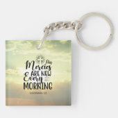 Kommentare 3:23 Seine Gnaden jeden Morgen neu Schlüsselanhänger (Rückseite)
