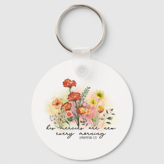 Kommentare 3:23 Seine Gnaden jeden Morgen neu Schlüsselanhänger (Vorderseite)