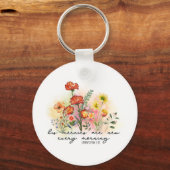 Kommentare 3:23 Seine Gnaden jeden Morgen neu Schlüsselanhänger (Rückseite)