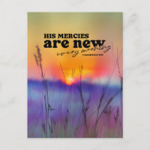 Kommentare 3:23 Seine Mercies sind neue Bibel Vers