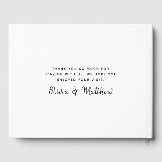 Kommentare Gästebuch (Rückseite)