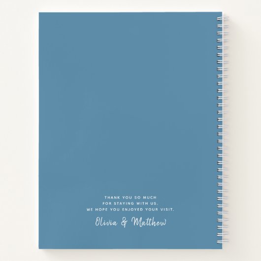 Kommentare Gästebuch Notizblock (Rückseite)