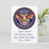 Kommentare von Patrioten oder Veteran View Artist Einladung (Stehend Vorderseite)