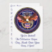 Kommentare von Patrioten oder Veteran View Artist Einladung (Vorne/Hinten)